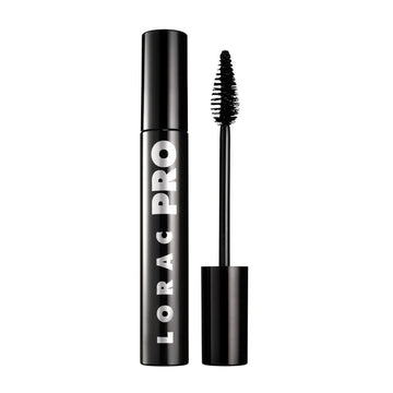 LORAC | PRO Mascara - Product front facing with cap on and applicator