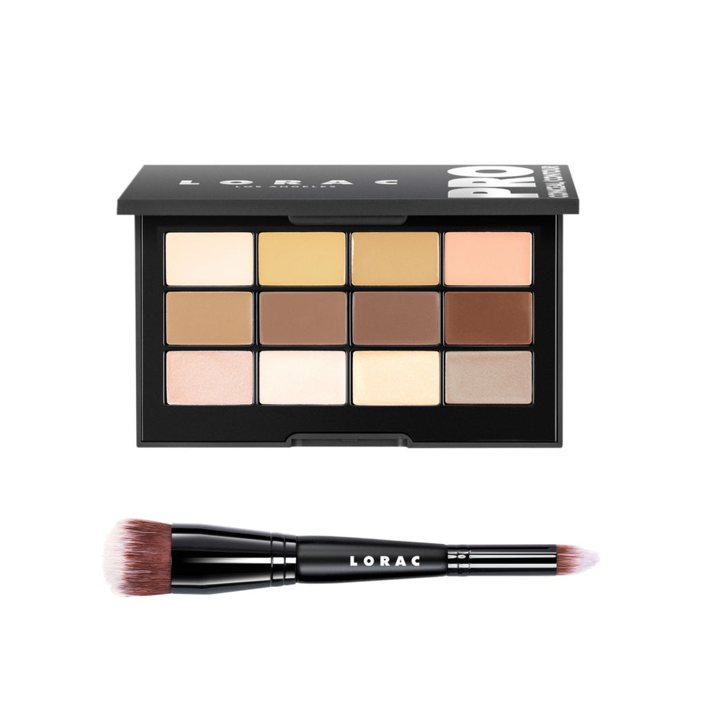PRO Conceal & Contour Palette - Cream Contour Palette with Brush - Markwins LR