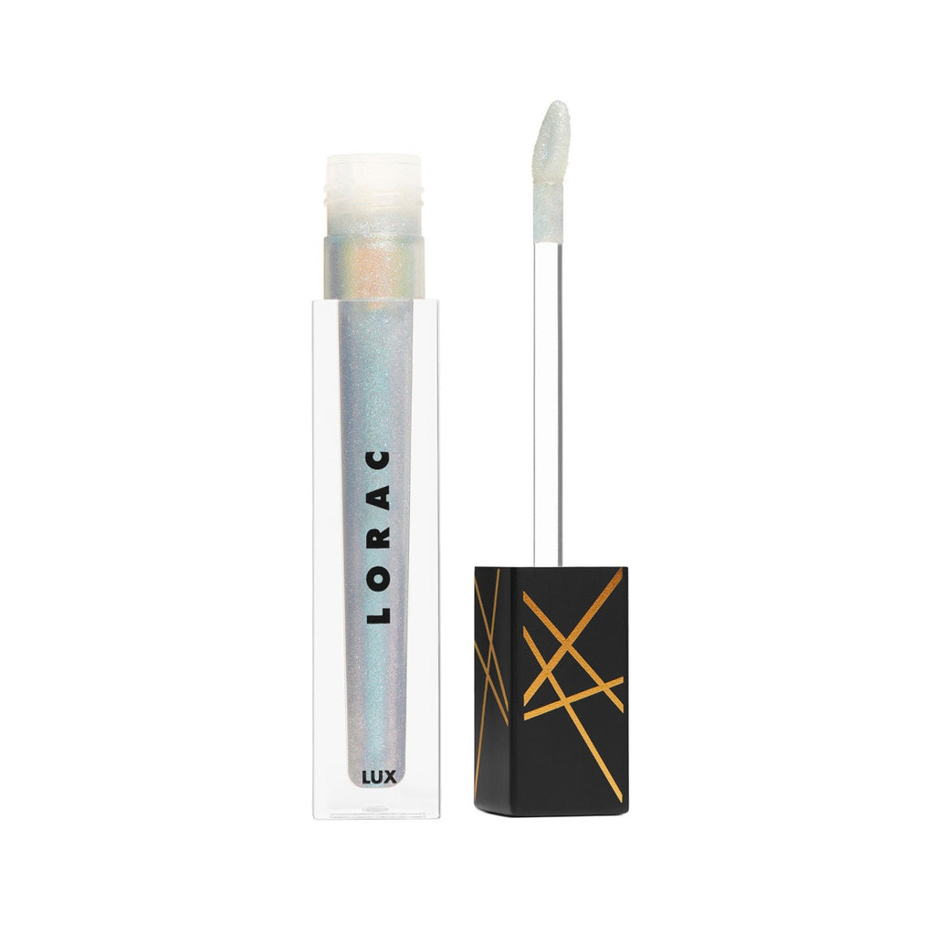Pacific (Clear with Iridescent Blue Shimmer) - Products front facing with cap on