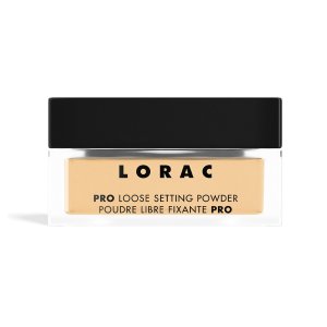 PRO Loose Powder- Br√ªl√©e | LORAC| Product front facing on a white background