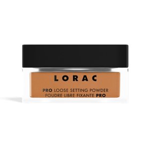 PRO Loose Powder- Cinnamon | LORAC | Product front facing on a white background
