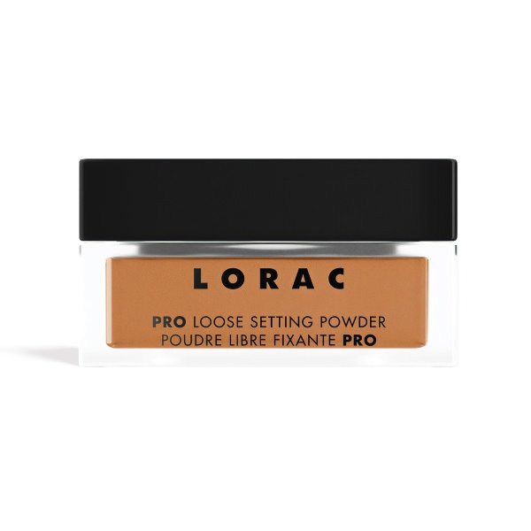 PRO Loose Powder- Cinnamon | LORAC | Product front facing on a white background