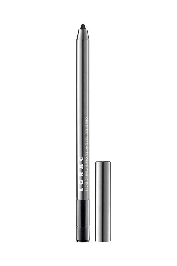 LORAC | Front Of The Line PRO Eye Pencil Black (Matte) - Product front facing without cap