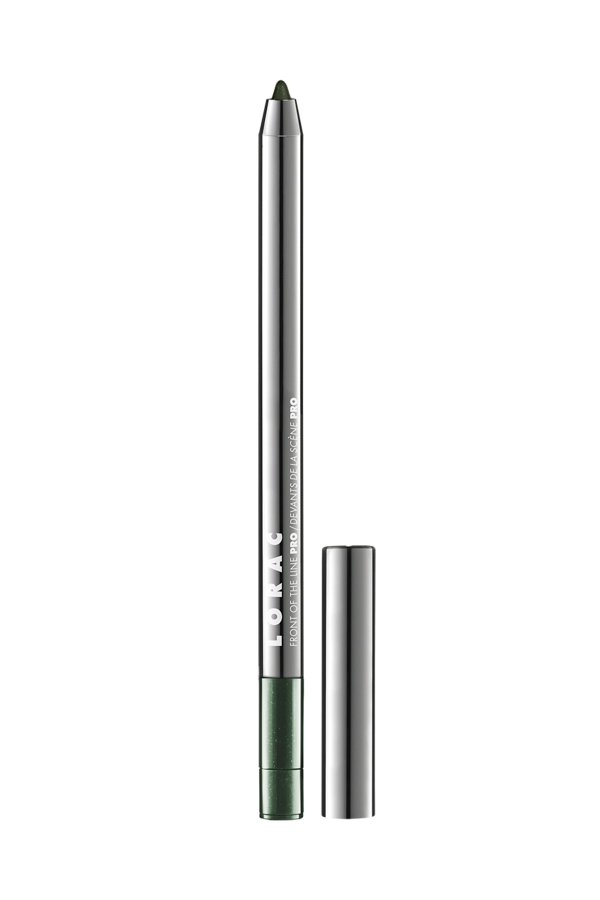 LORAC | Front Of The Line PRO Eye Pencil Dark Green (Metallic) - Product front facing without cap